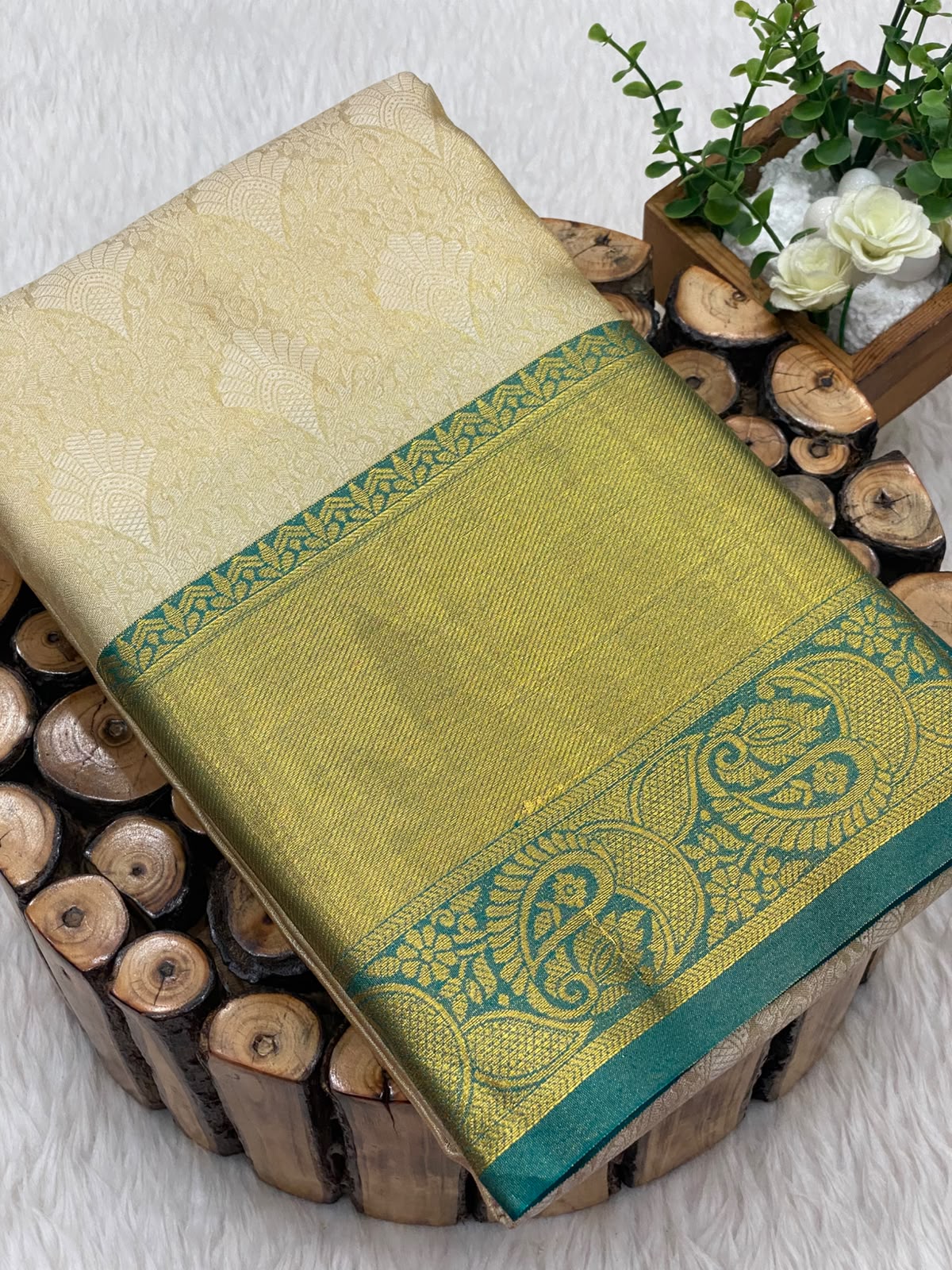 Kanchi Tissue Bridal Sarees - vol2