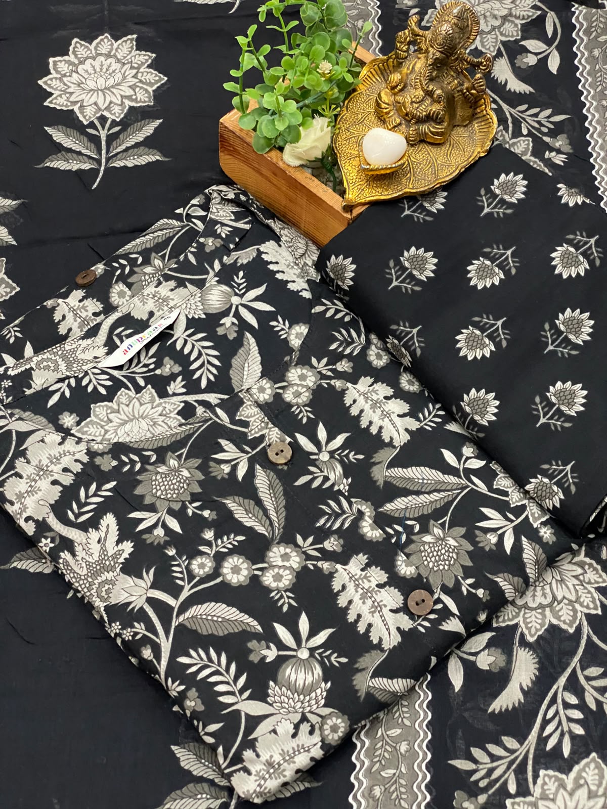Cotton 3 pc Suits