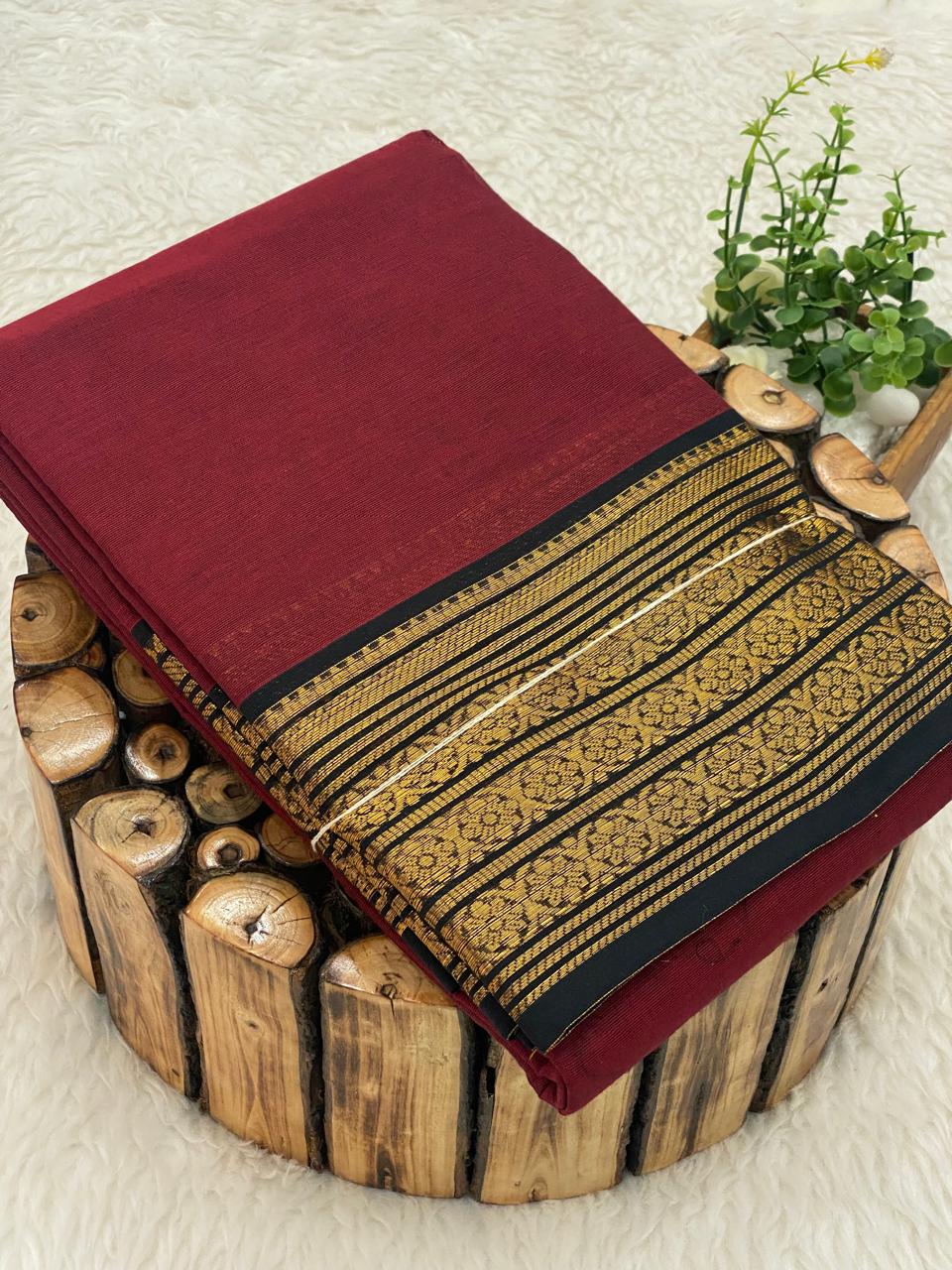 Chettinadu Cotton Sarees W/B