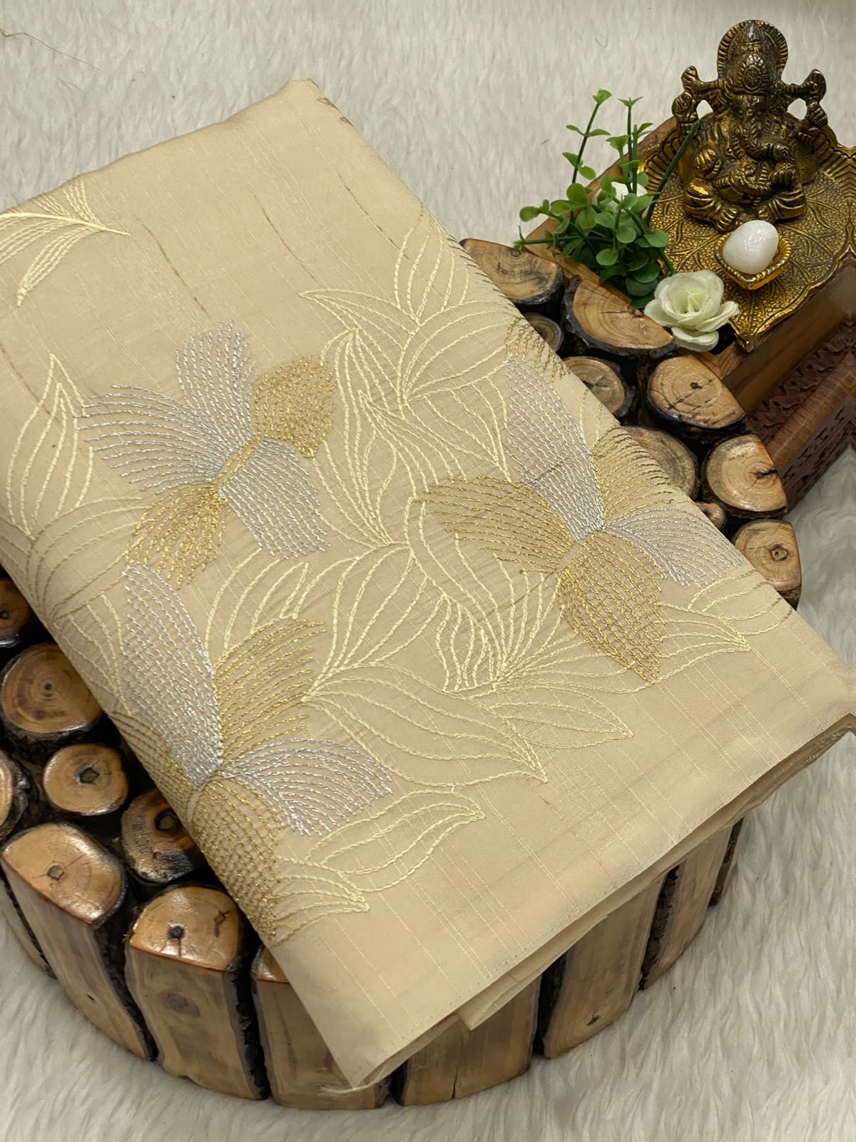 Semi Tussar Saree