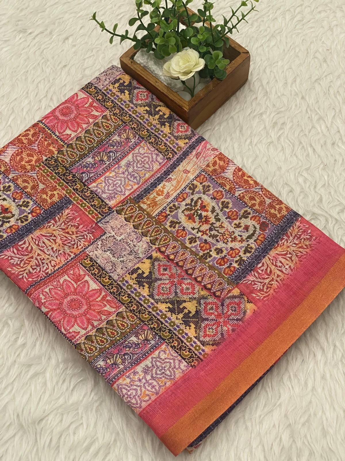 Linen Cotton Sarees -vol1
