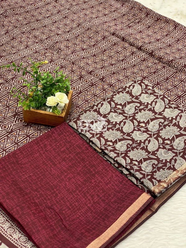 Semi Patola Silk salwar