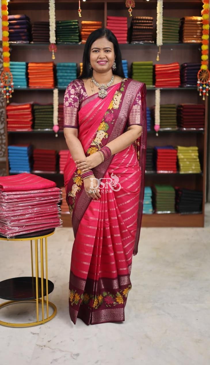 Semi Dola Silk Sarees