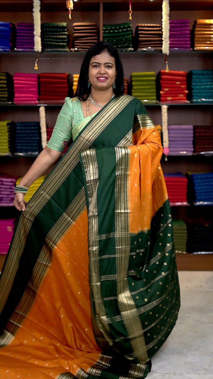 Premium Mysore Crepe Silk Sarees- vol 1