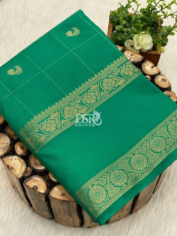 Semi Mysore Crepe Silk Saree