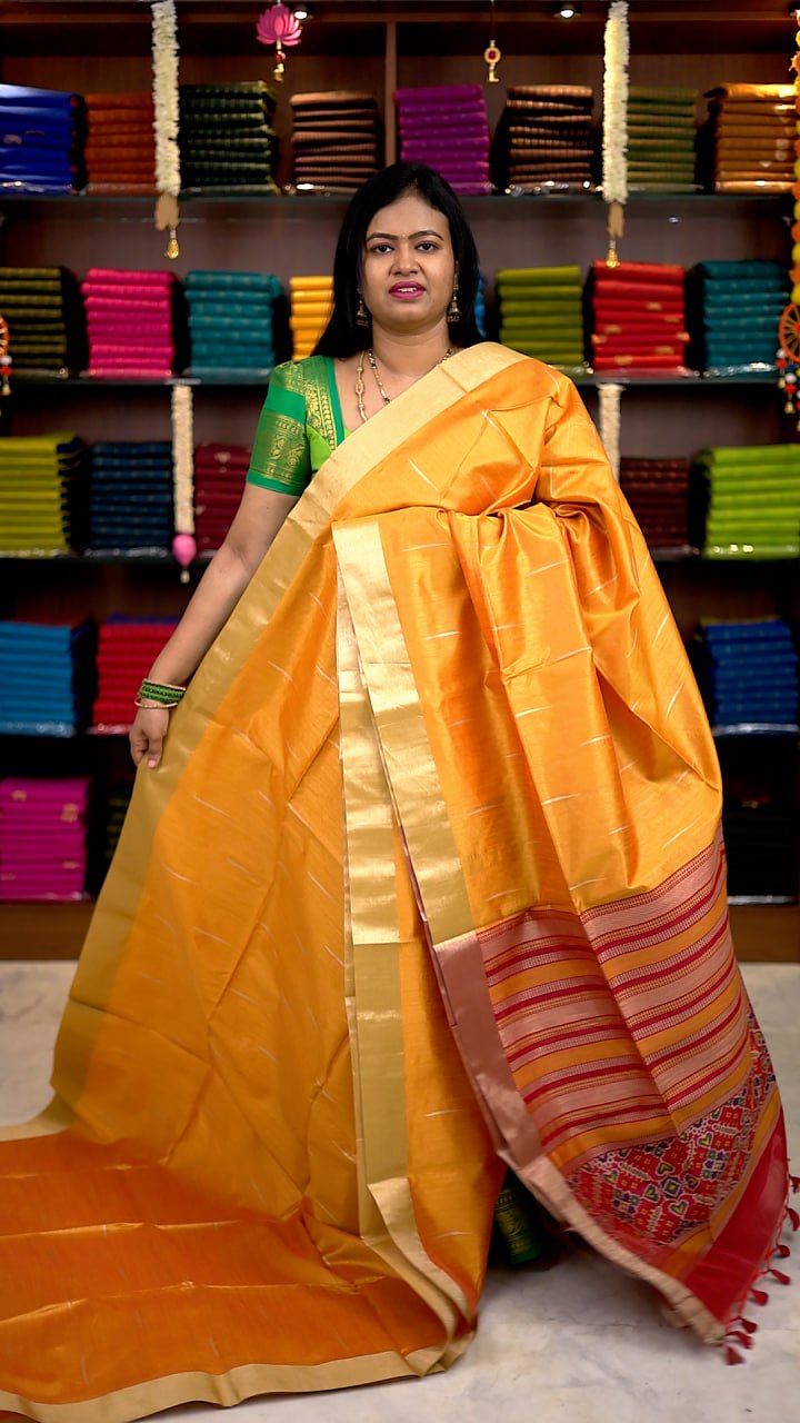 Raw Silk Patola Sarees