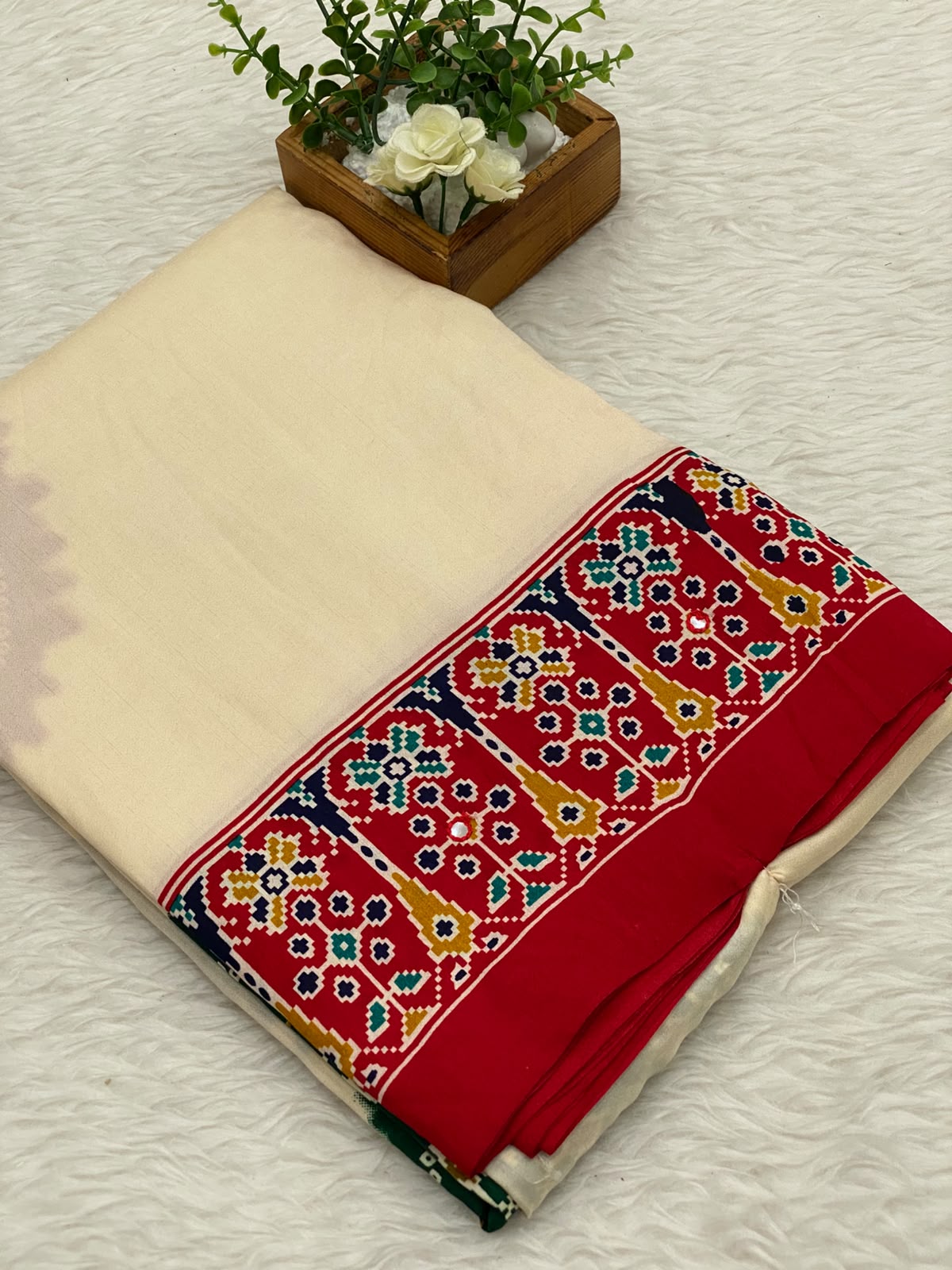 Viscose Chiffon Sarees-vol1