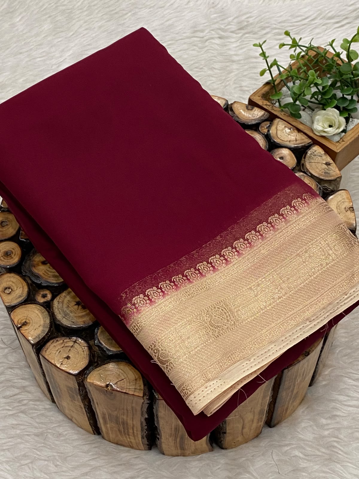 Mysore georgette Sarees