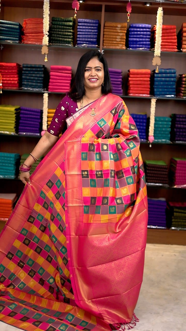 Paalum Pazhamum Silk Saree