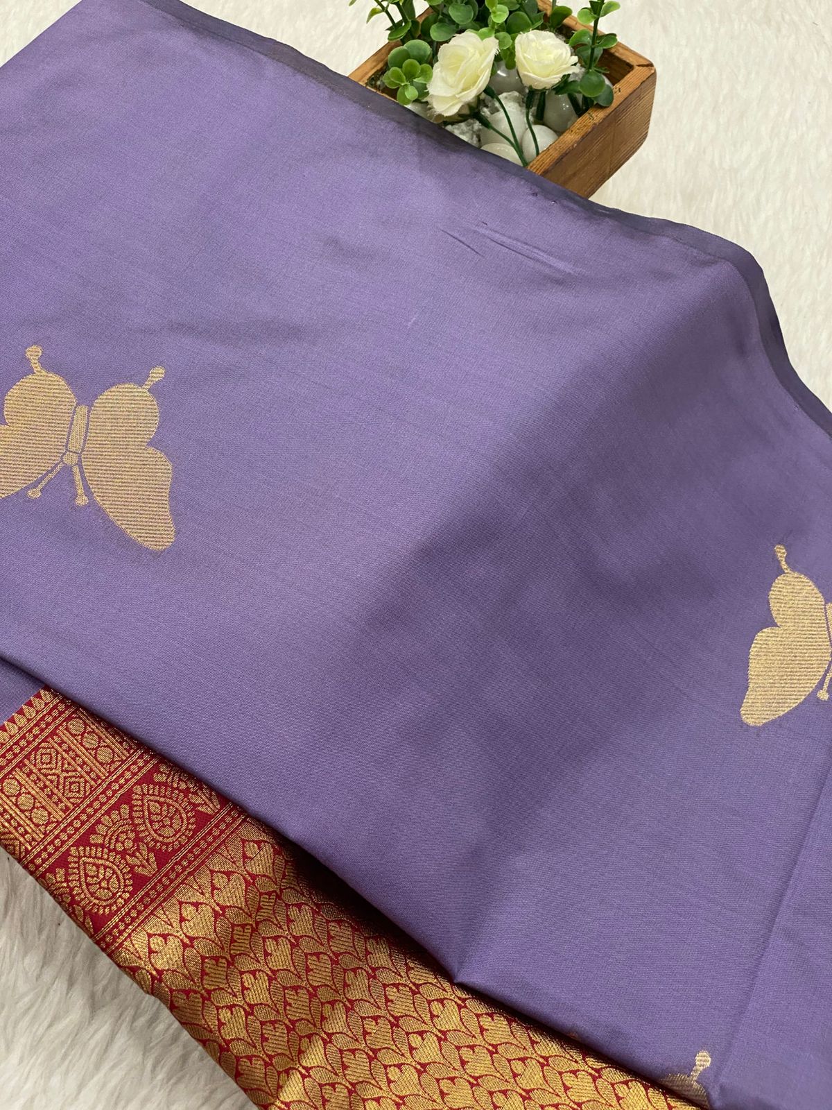Borderless Soft Silk Saree - vol1