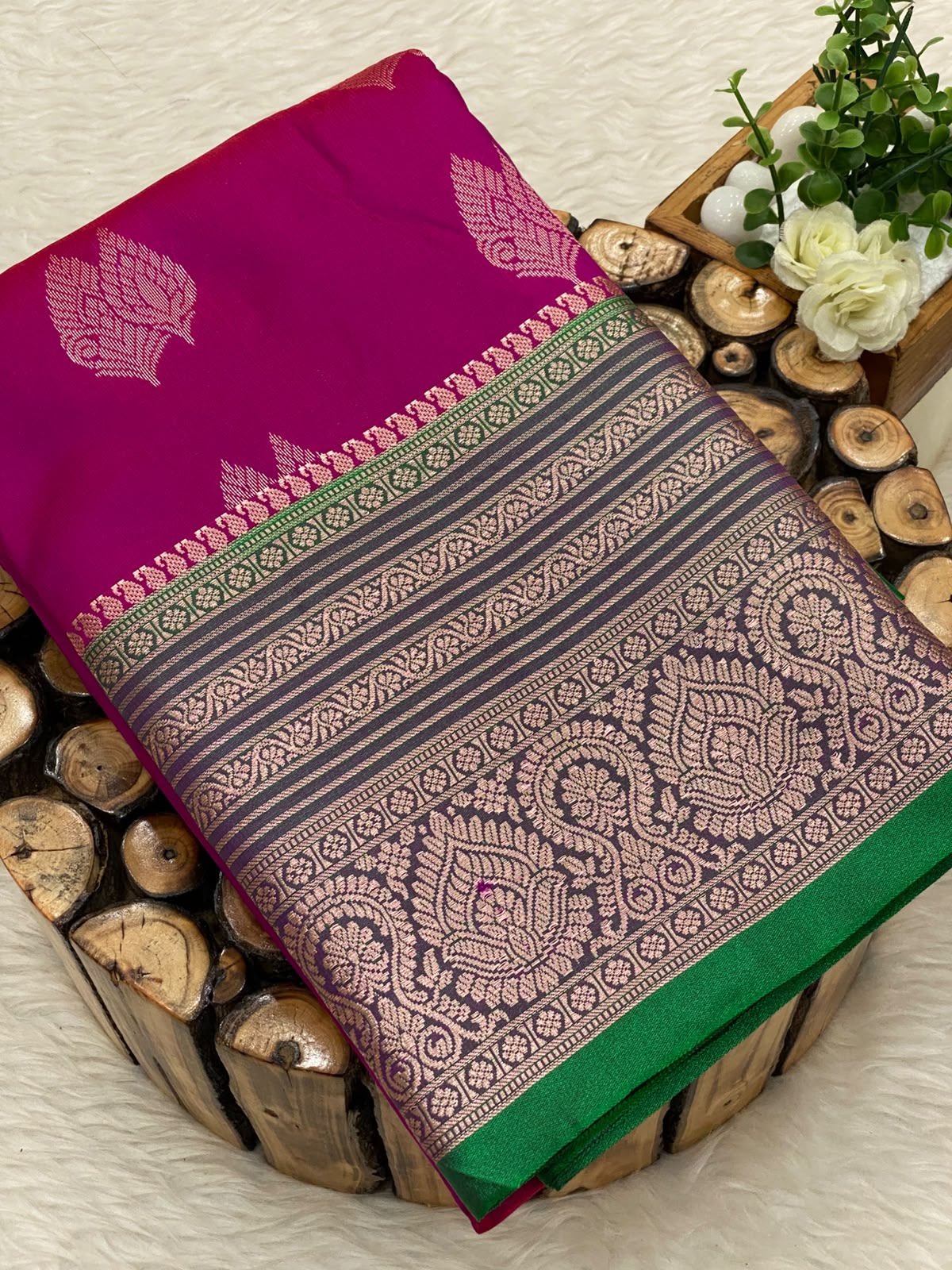 Semi Gadwal Pattu Sarees
