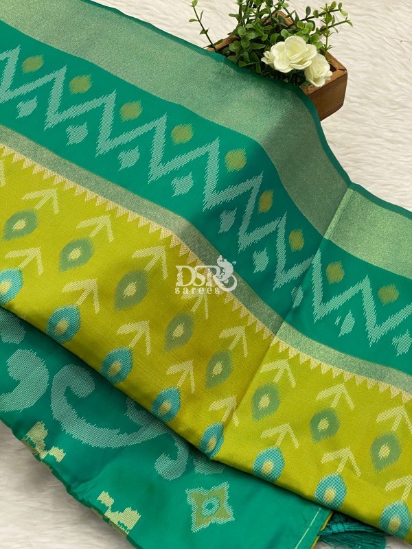 Semi Pochampally Silk Saree