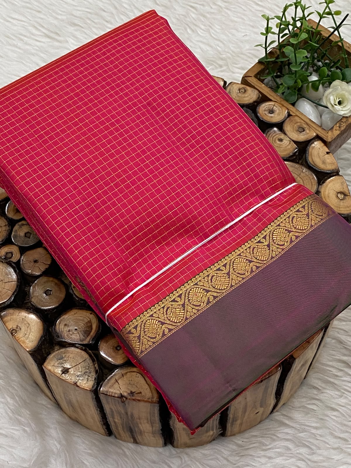 Pure Silk Vairaooshi Saree