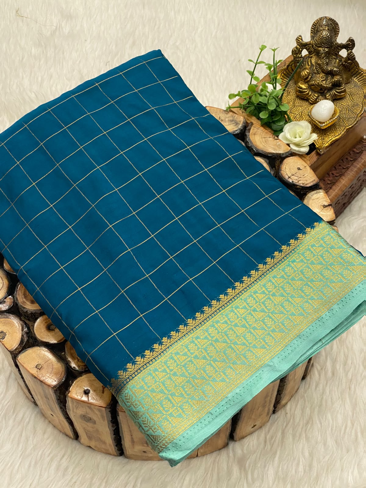 Mysore Crepe Checks