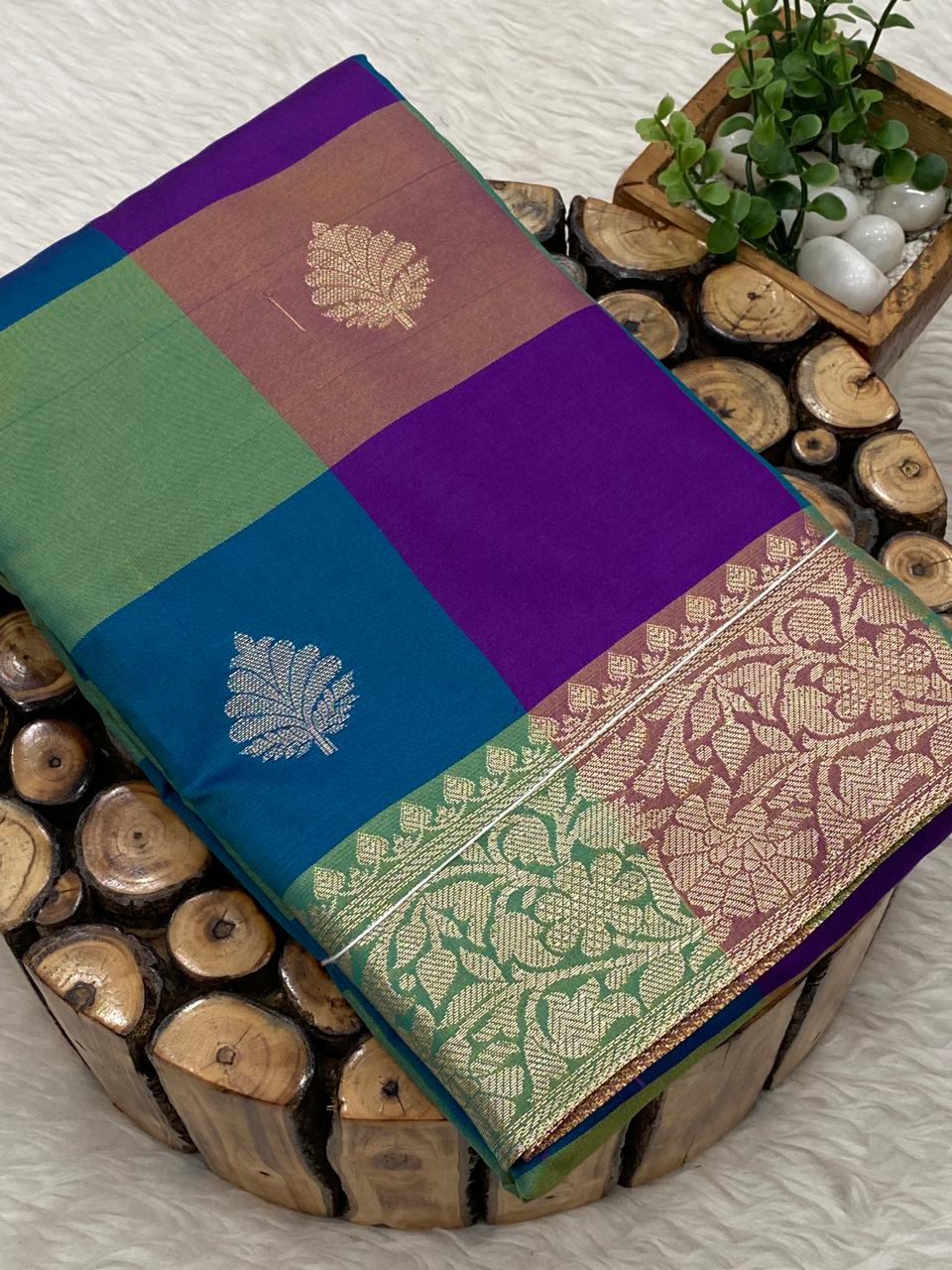 Paalum Pazhamum Katan Bridal Saree