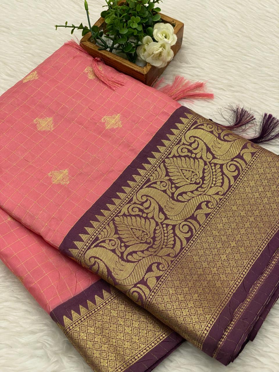 Banarasi Soft Silk Saree-Vol1