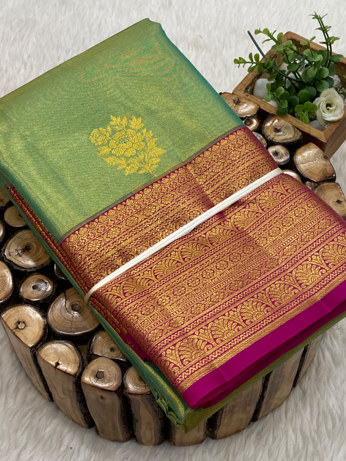 Swayamwara Tissue Bridal Saree