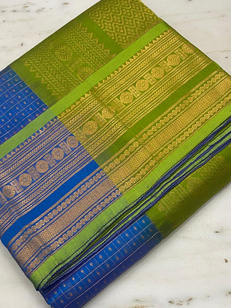 Korvai Silk Cotton Saree