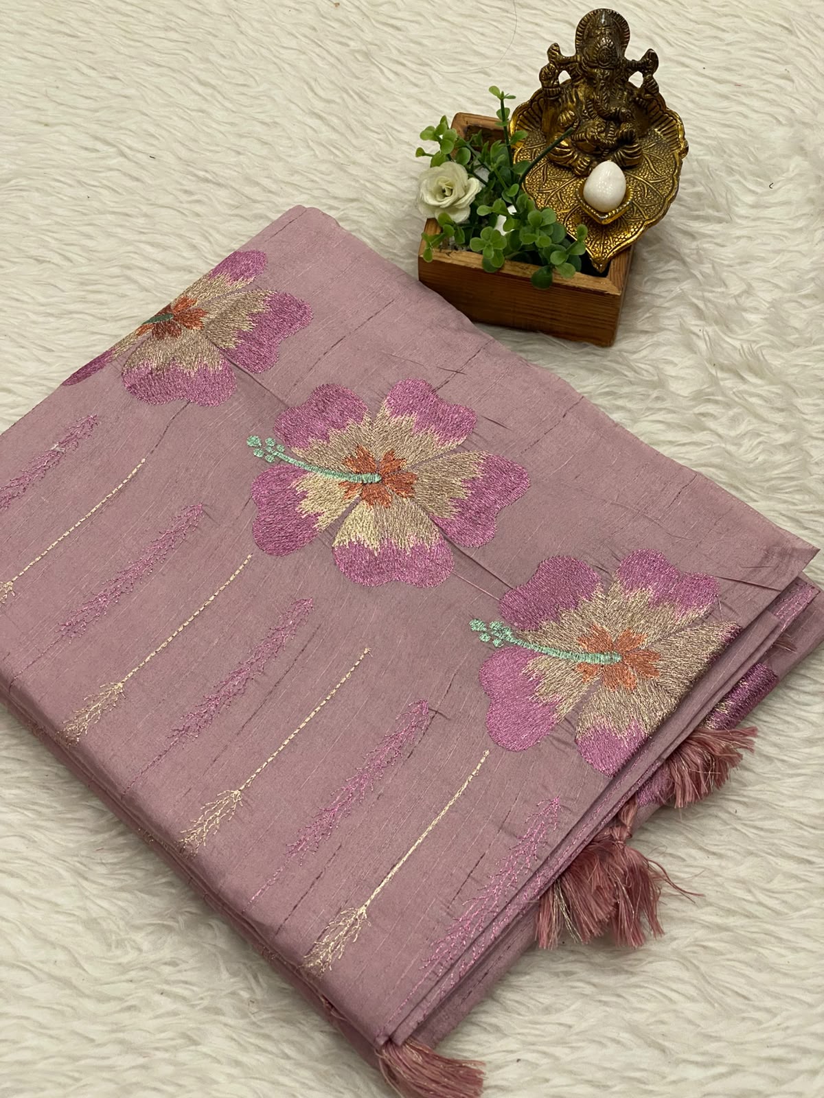 Semi Tussar Saree
