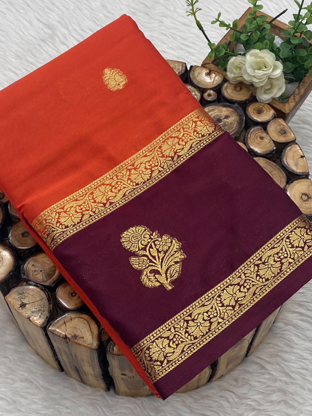 Premium Mysore Crepe Silk Sarees