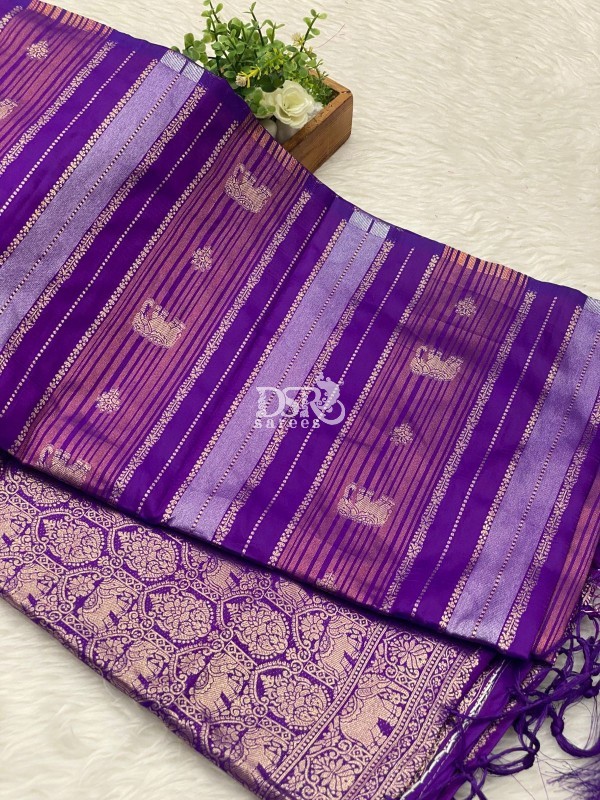 Semi Mashru Silk Sarees