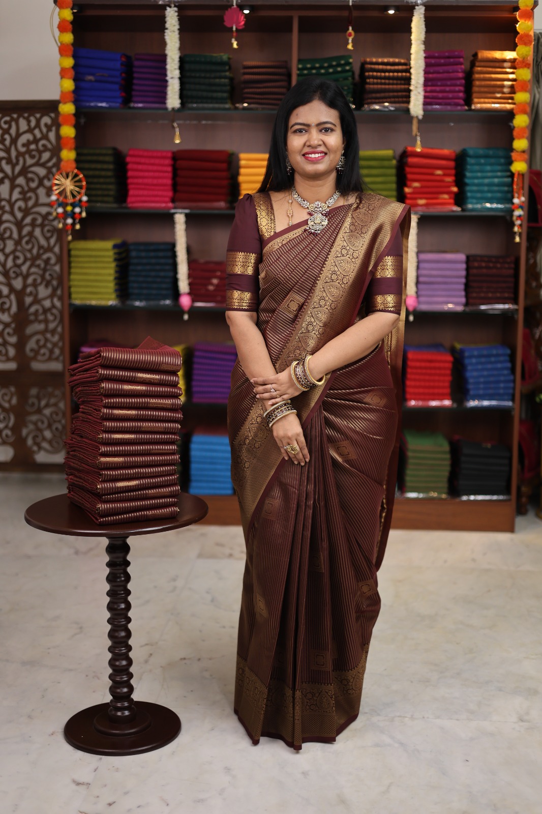 Kanchi Viscose Sarees -VOL1