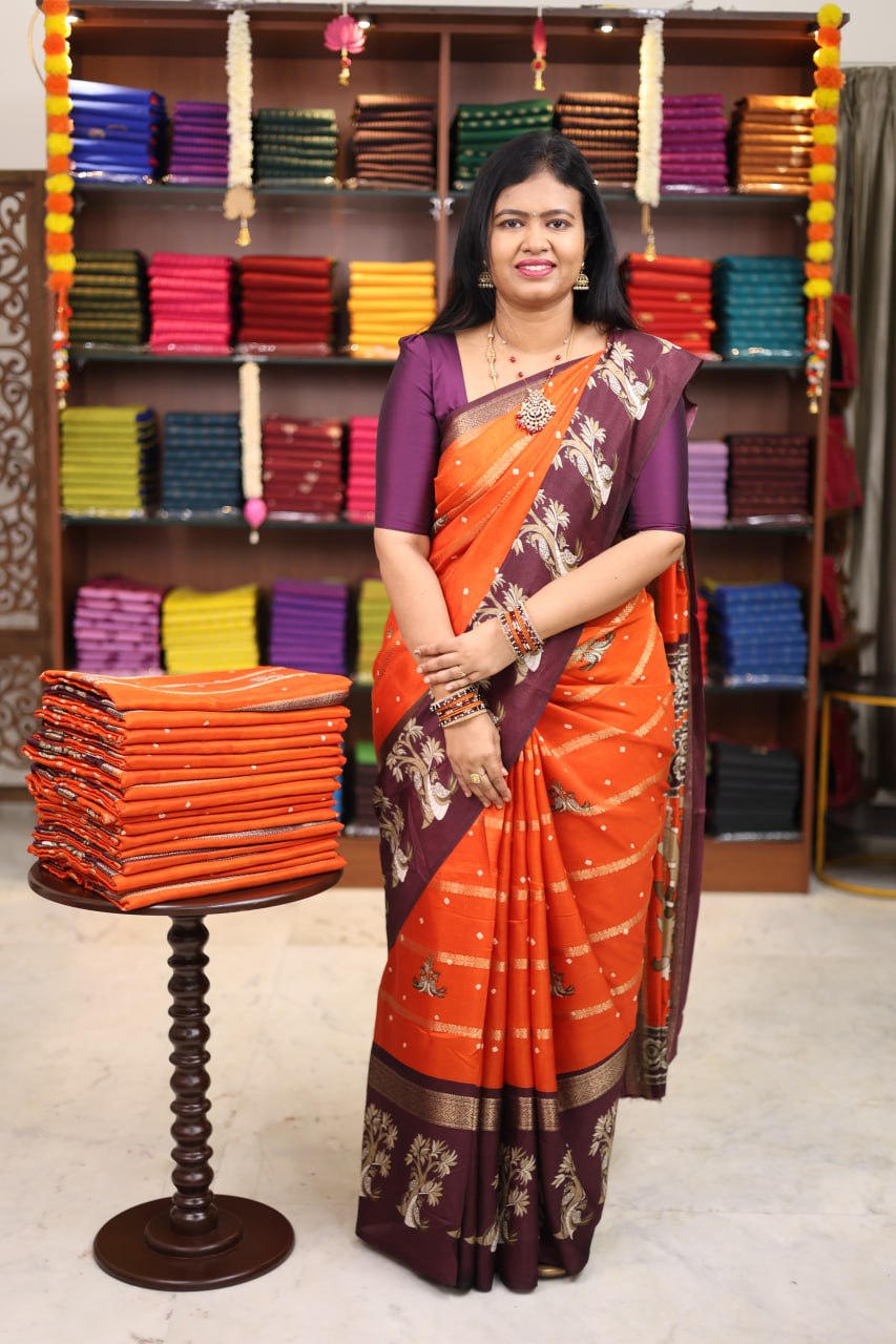 Semi Dola Silk Sarees