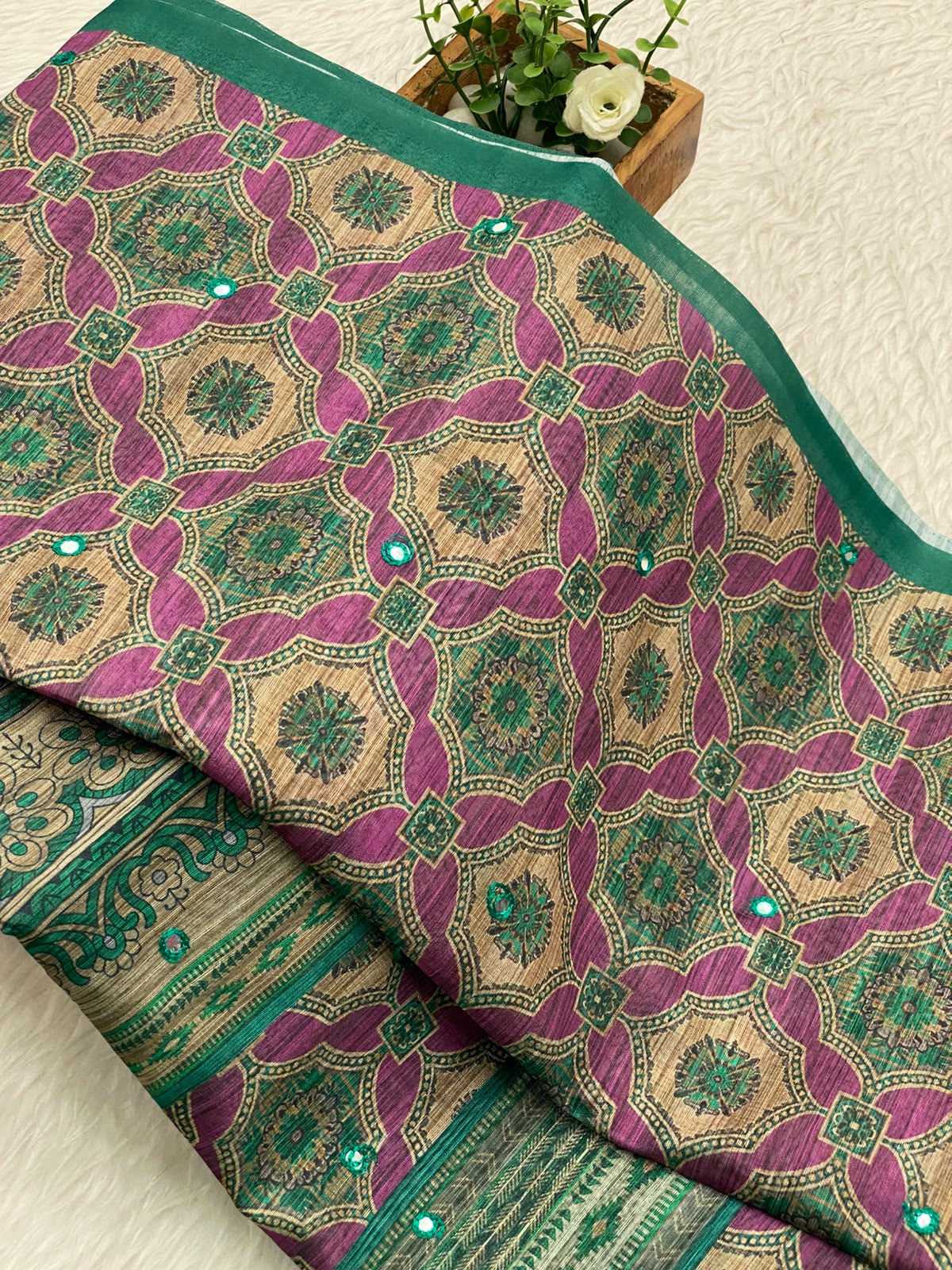 Jute Linen Saree-vol1