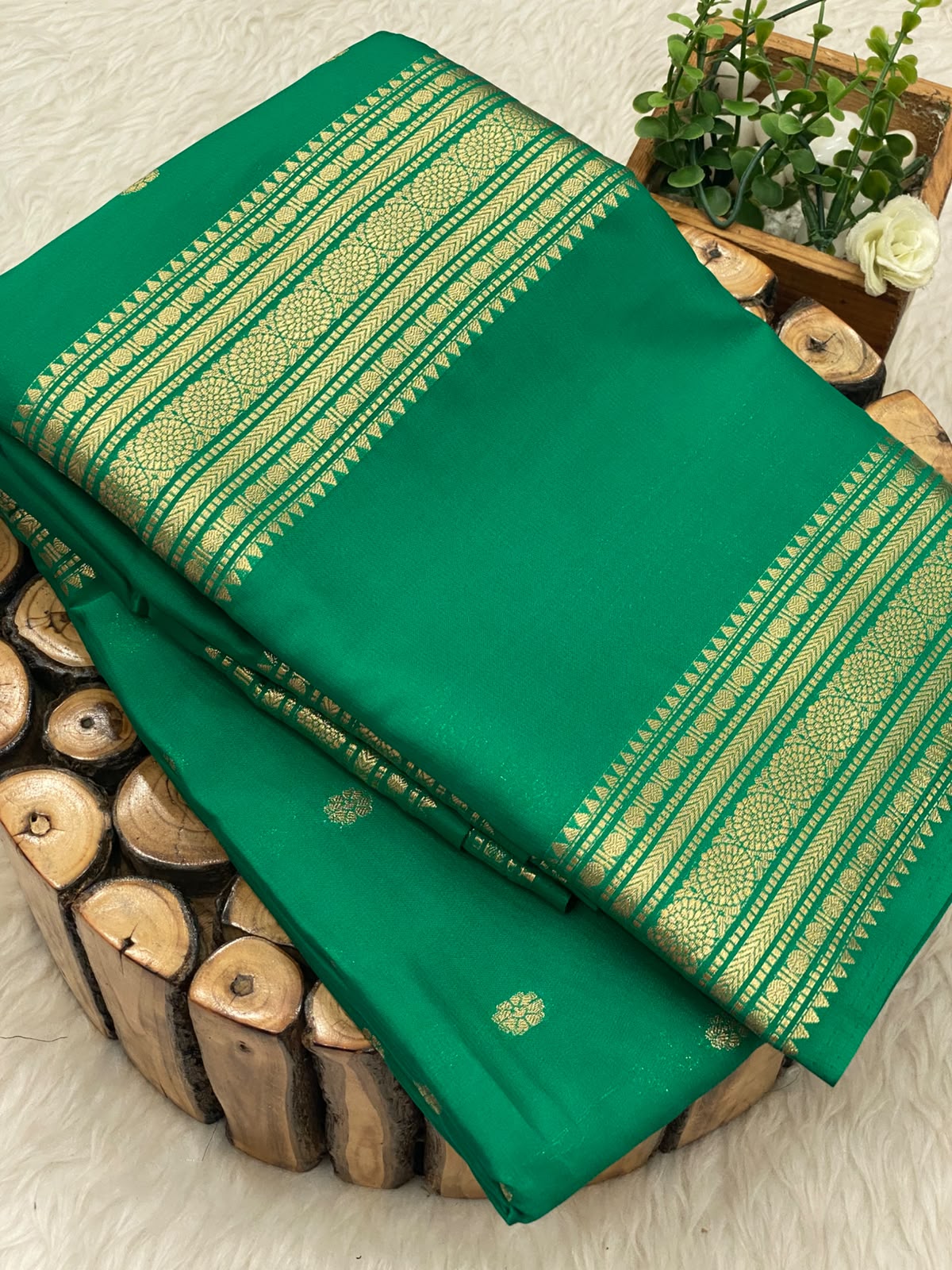 Premium Mysore Crepe Silk Sarees vol 1