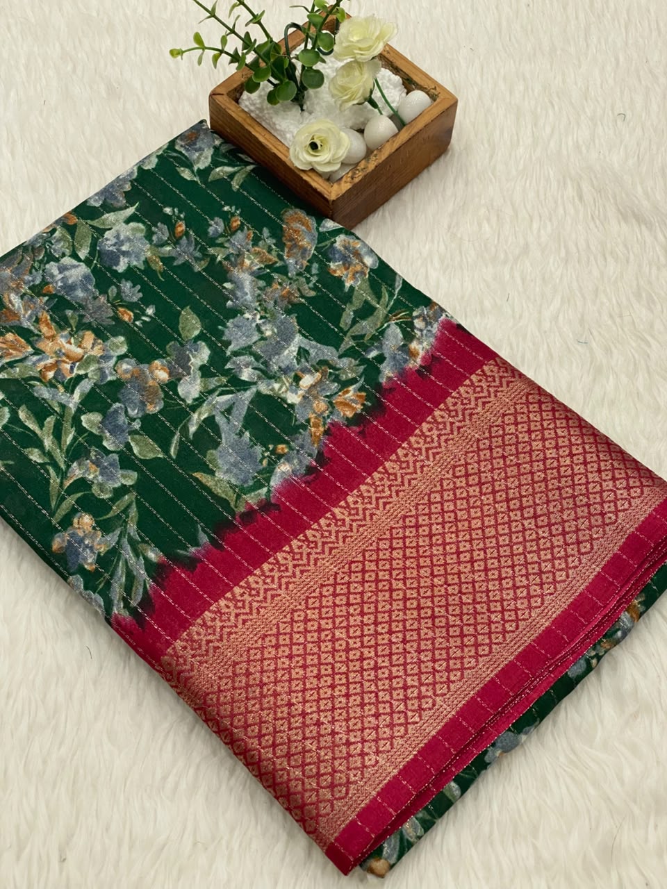Semi Dola Sarees