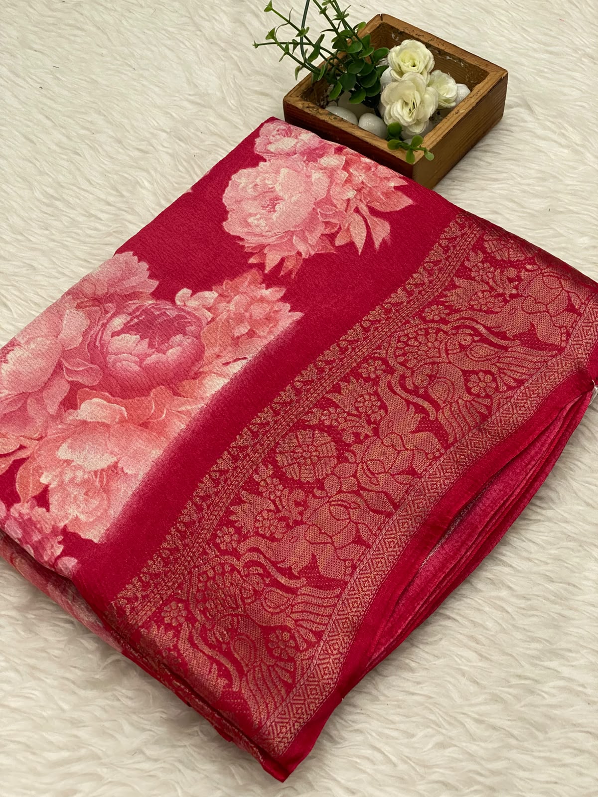 Crushed Dola Saree - vol1