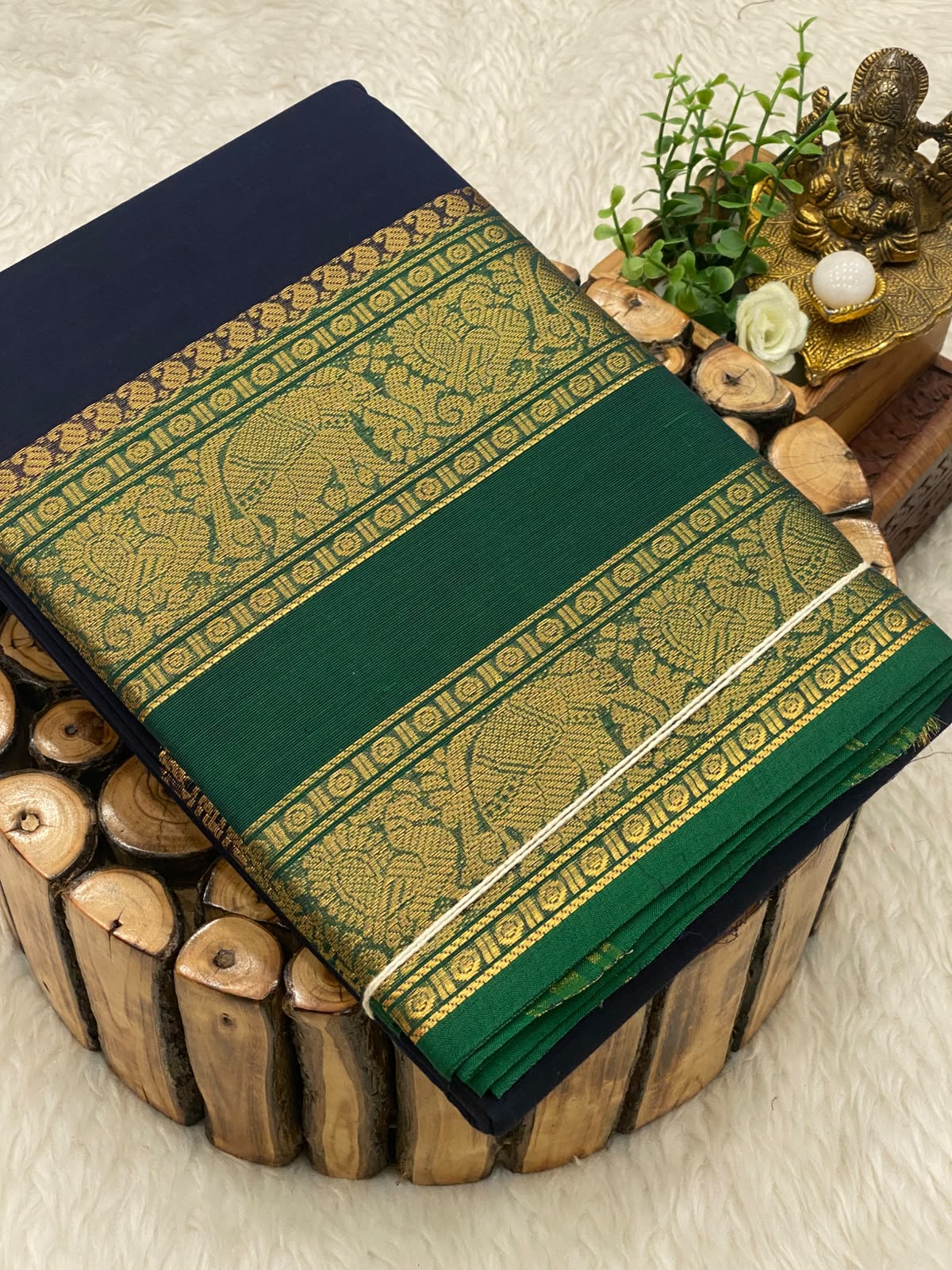 chettinadu cotton saree W/B - vol 1