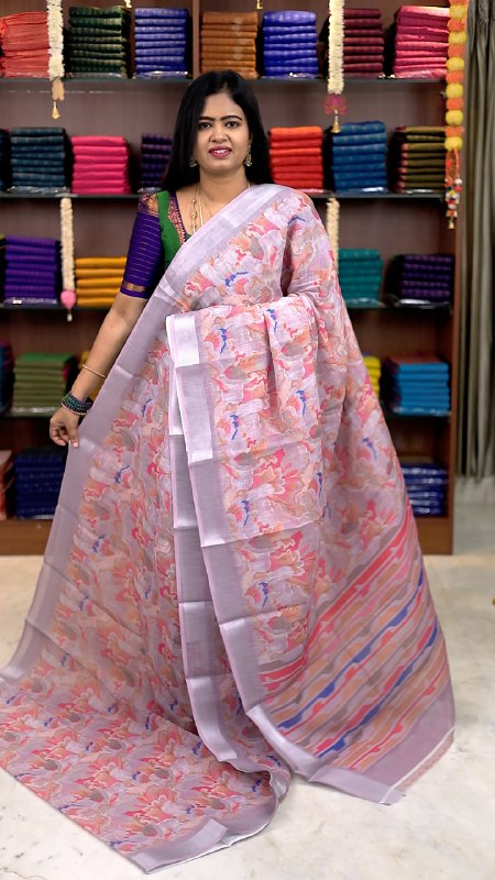 Linen Cotton Saree-Vol1