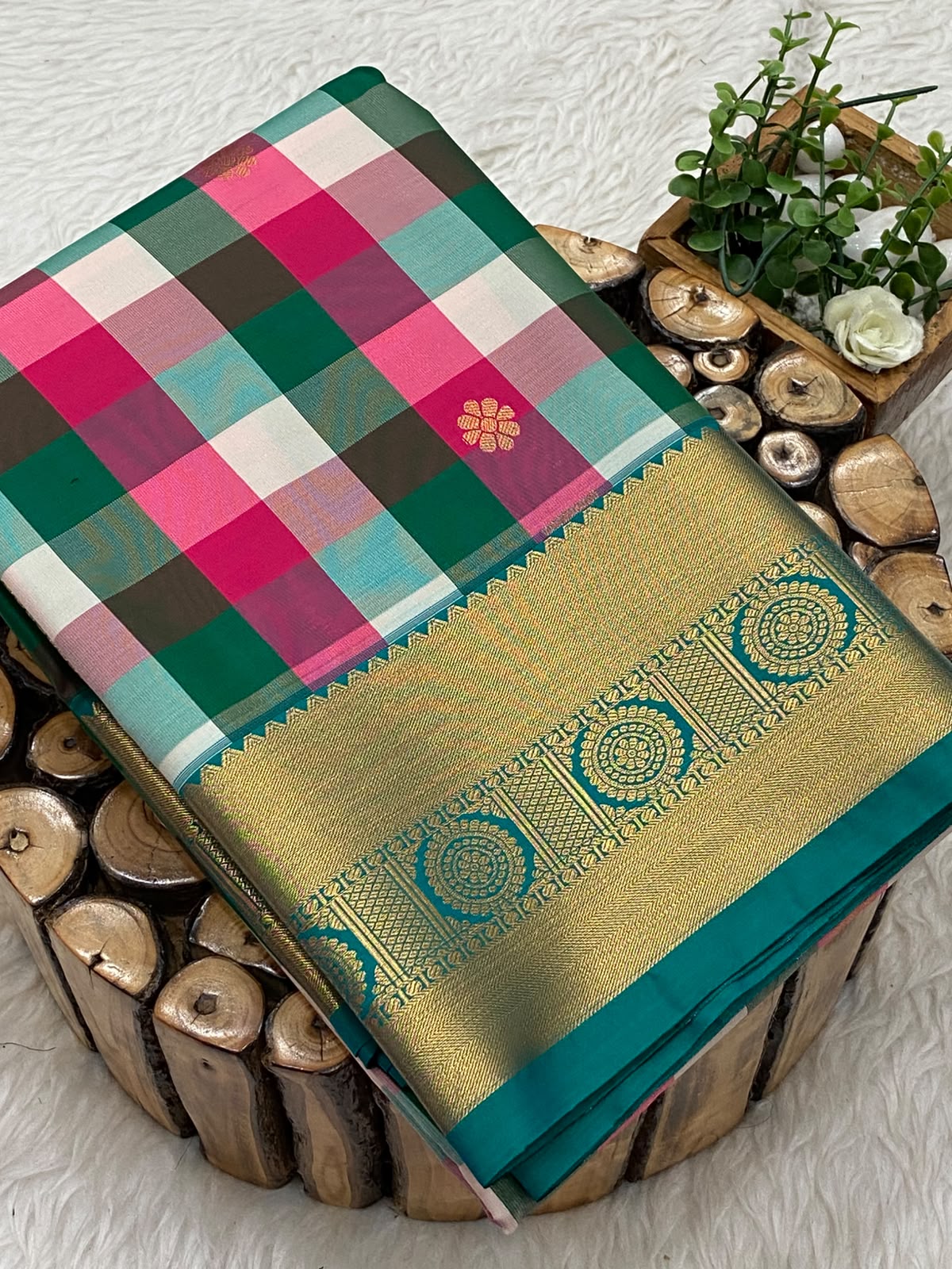 Paalum Pazhamum Bridal Saree
