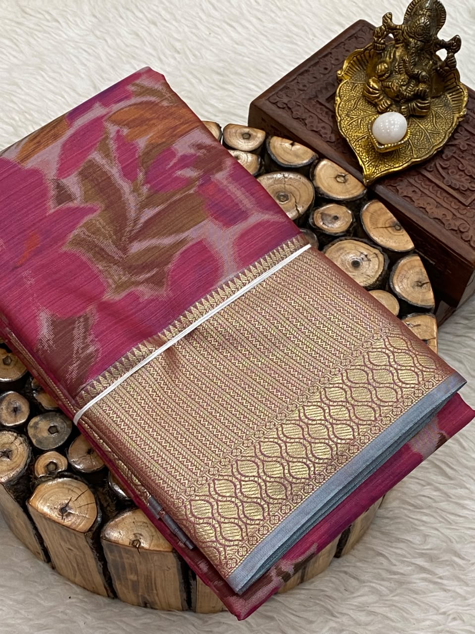 Bridal Printed Silk Sarees