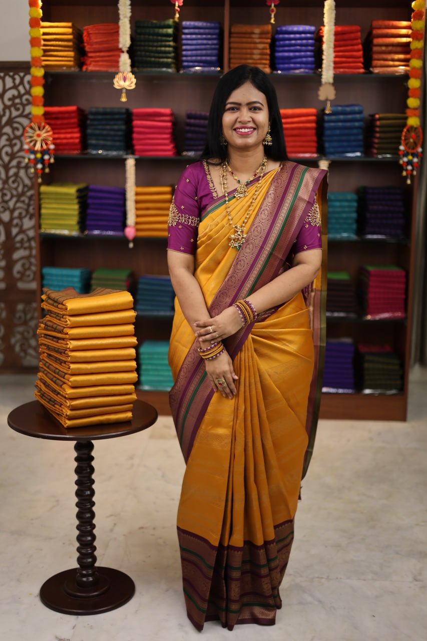 Premium Kanchi soft silk saree - vol3