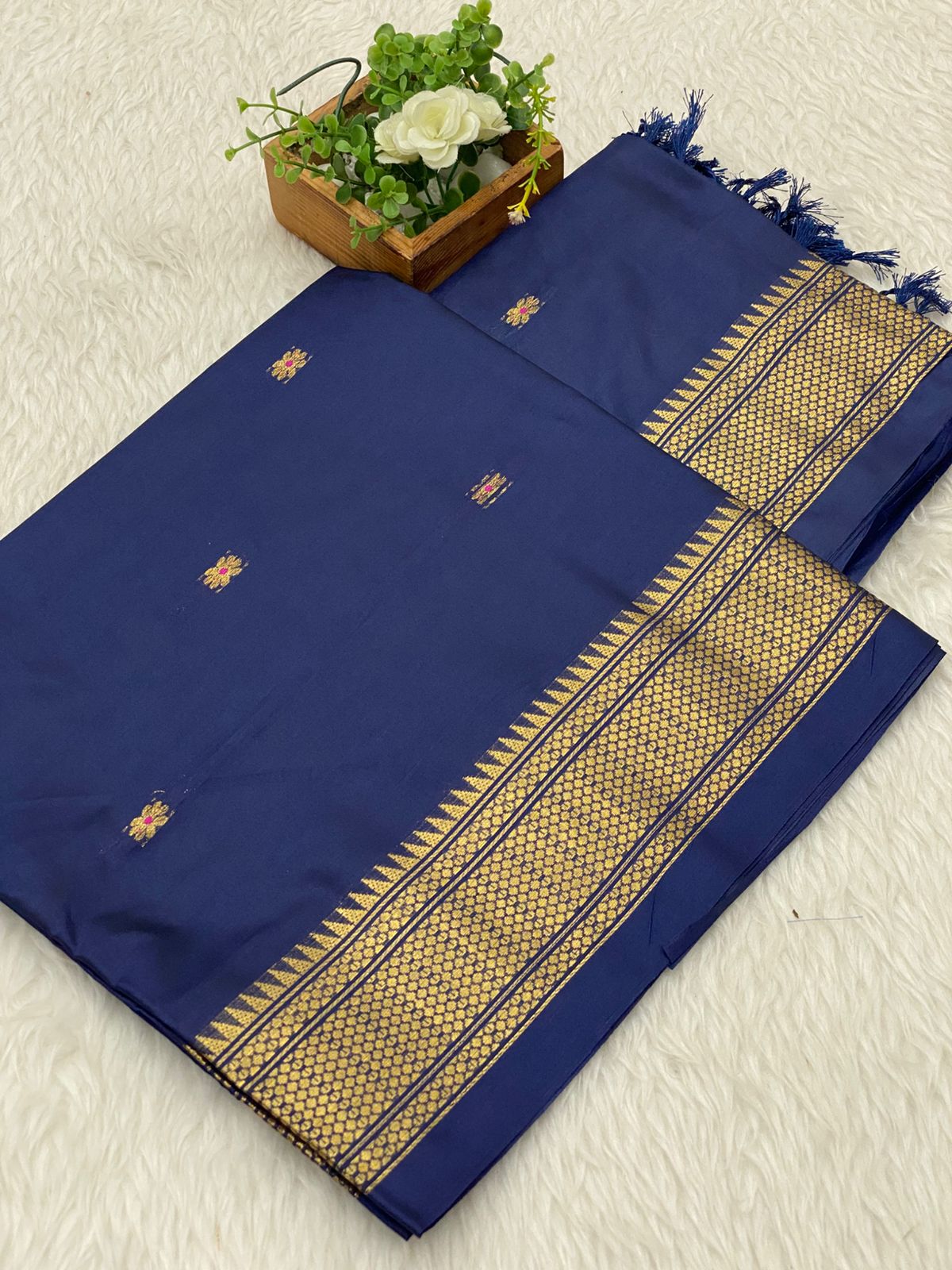 Kalyani Semi Silk Meenakari Salwar