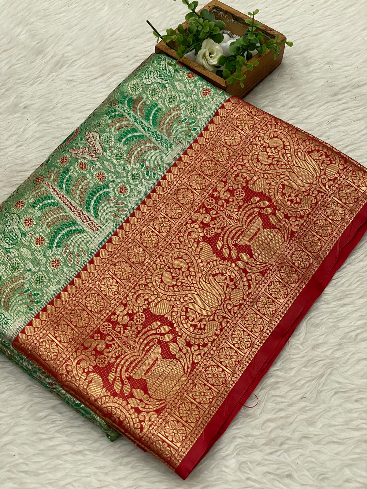 Semi Dharmavaram Pattu Saree