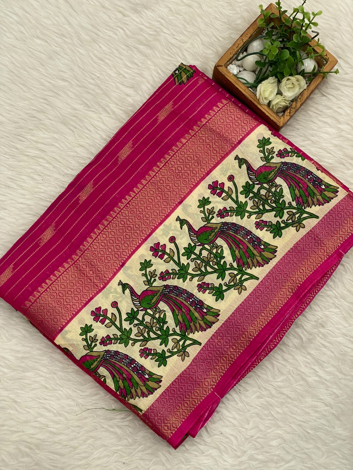Semi Dola Silk Sarees