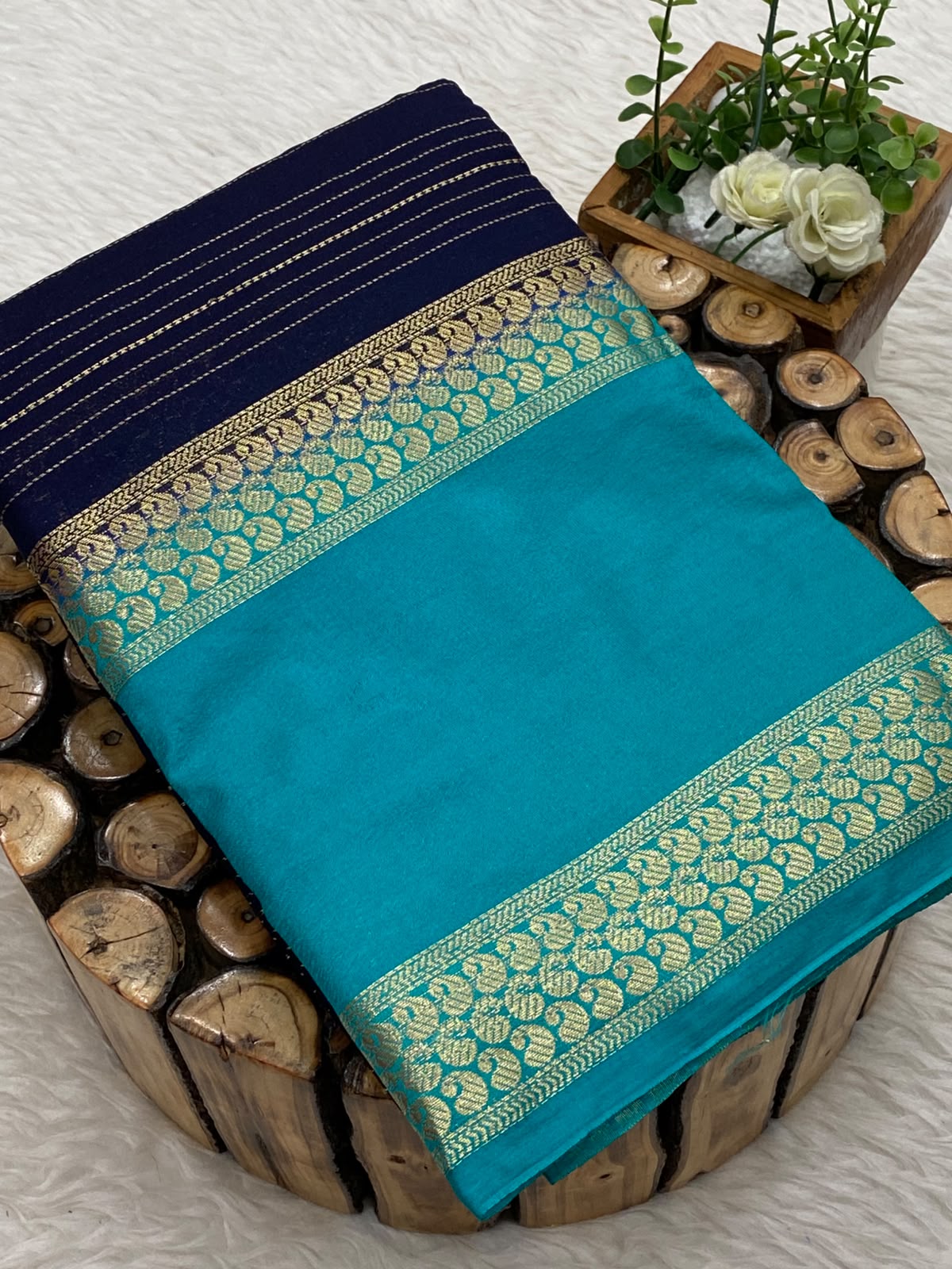 Viscose Crepe Silk Sarees -vol1
