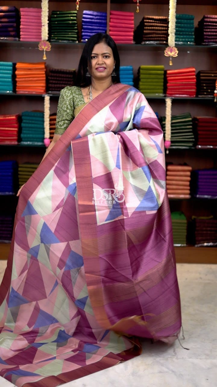 Semi Tussar Sarees -VOL5