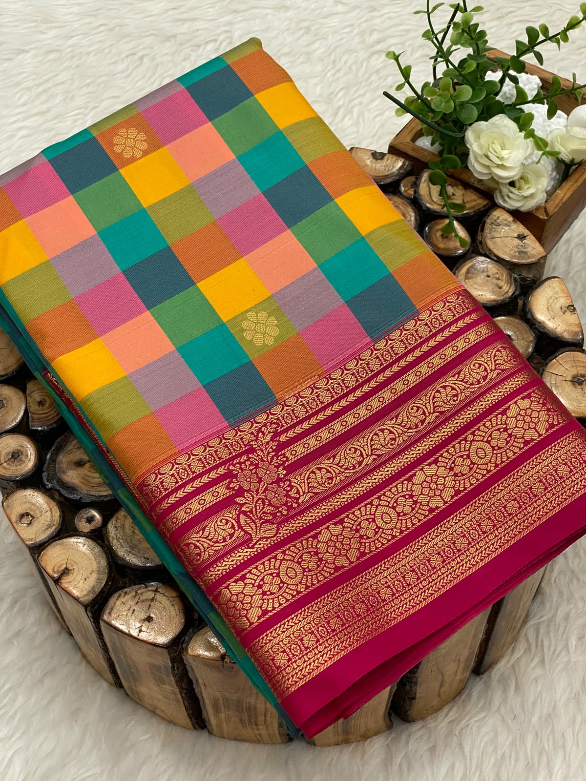 Paalum Pazhamum Bridal Saree