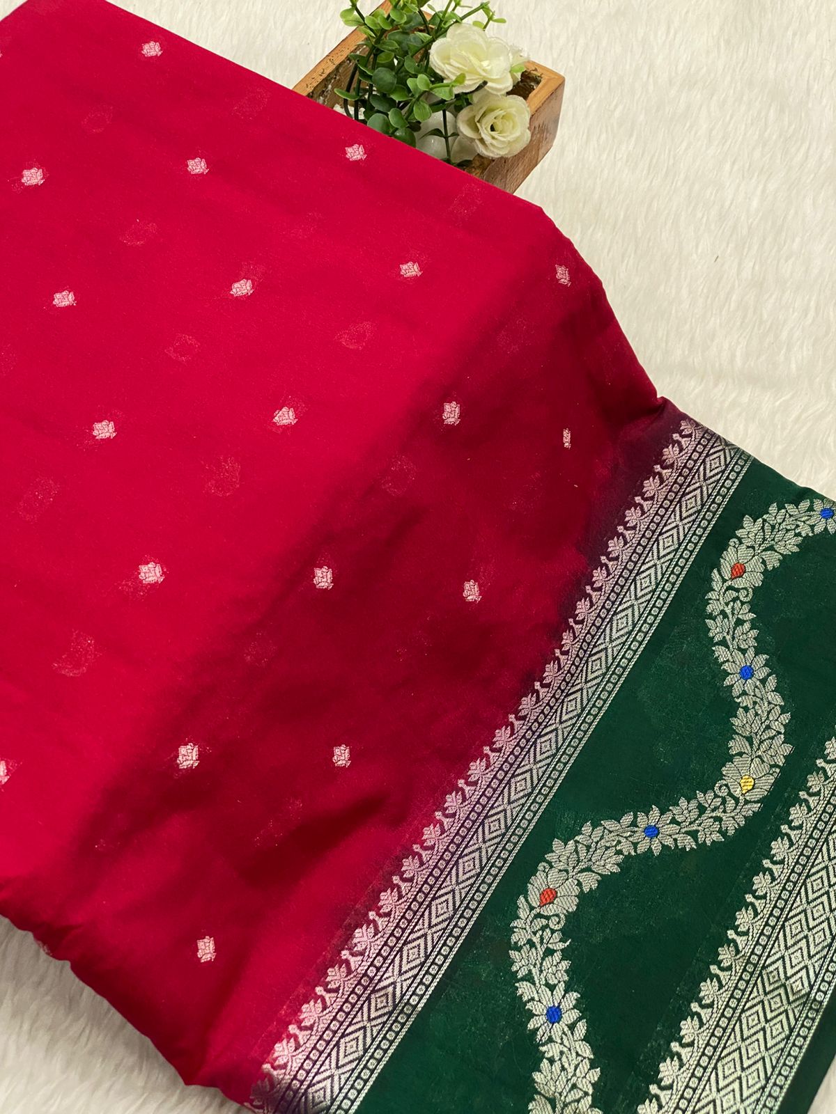 Semi Munga Silk Sarees