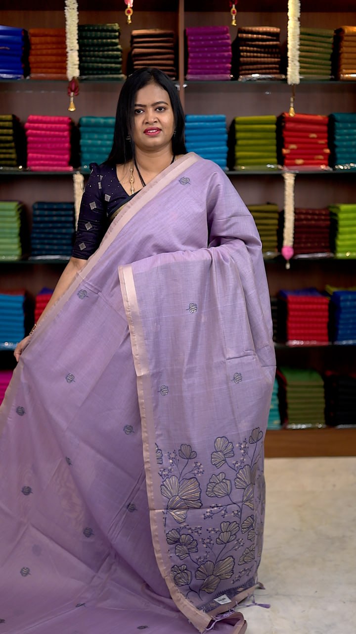 Mul Chanderi Saree
