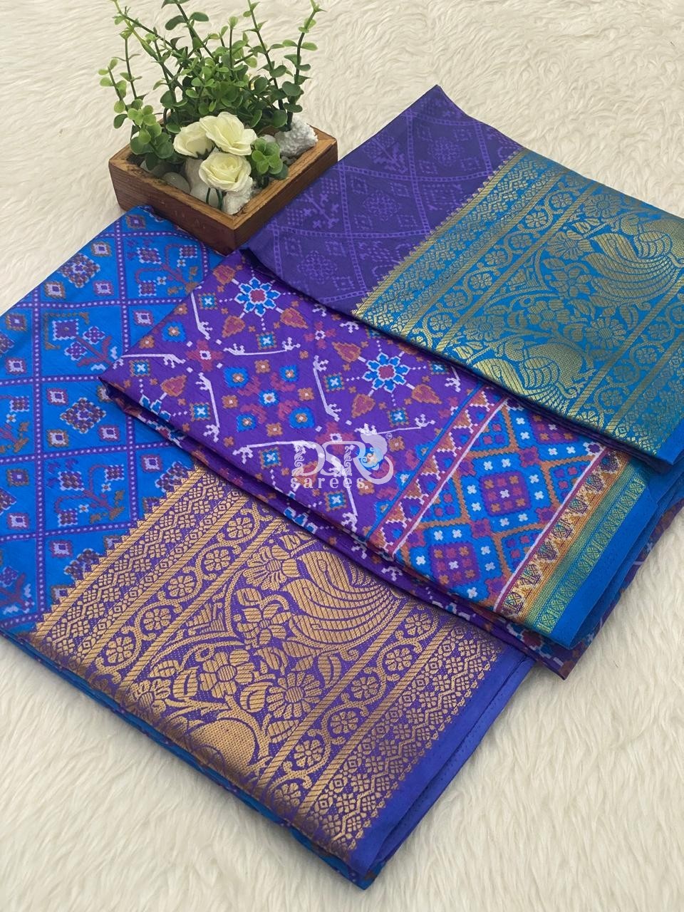 Patola Silk Half Saree