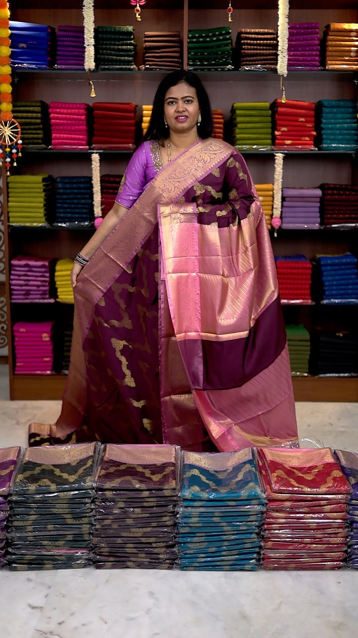 Banarasi Soft Silk Saree-Vol1