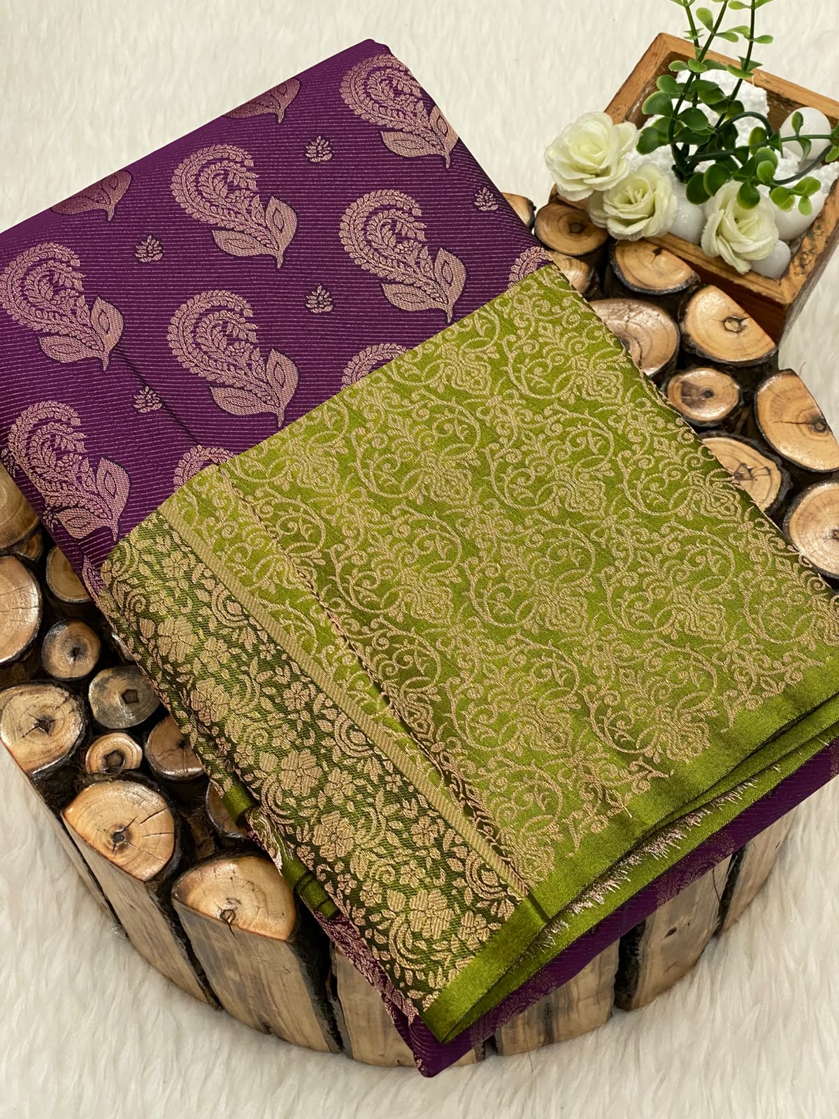 Vegan Bridal Sarees