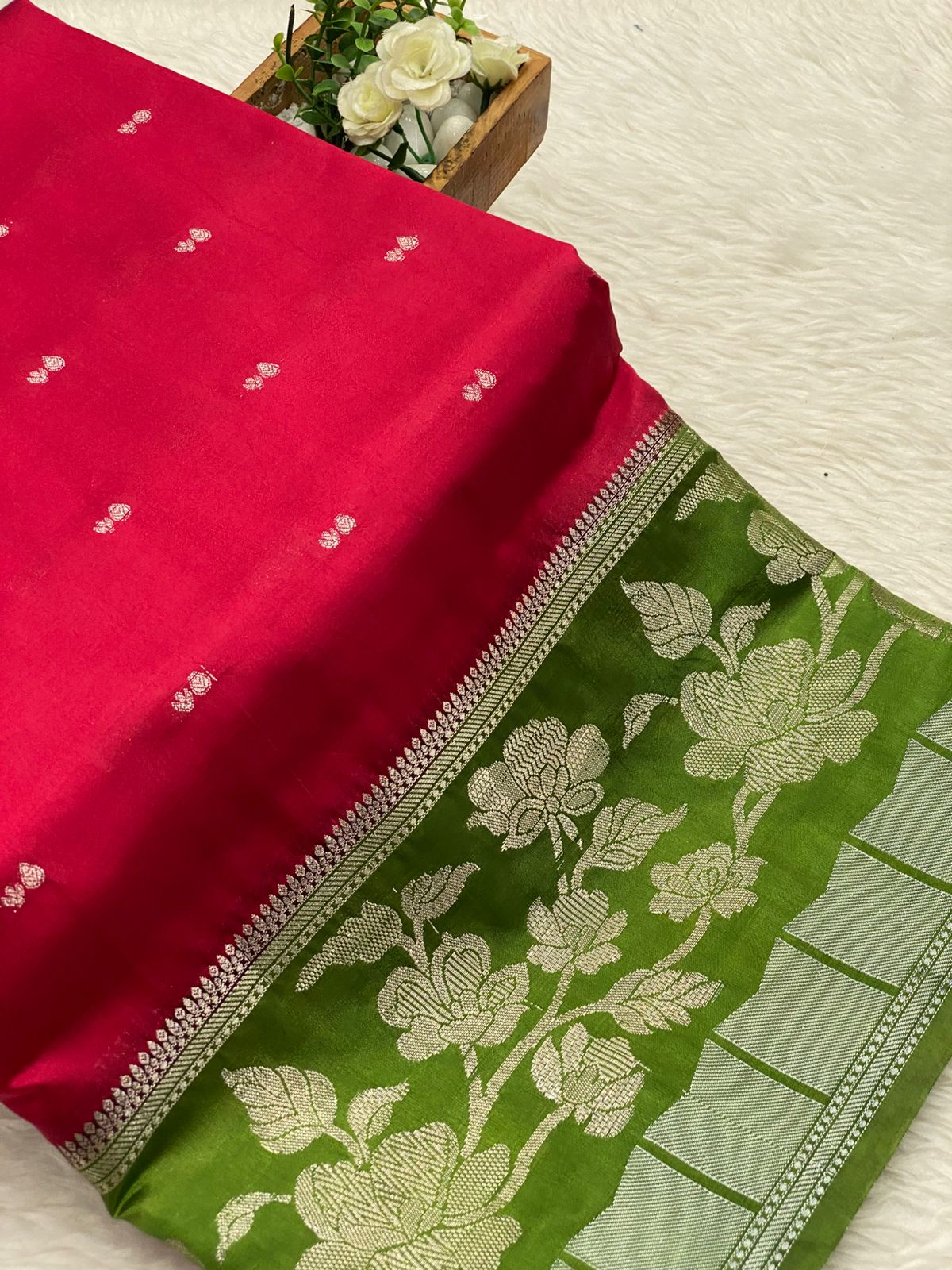 Semi Munga Silk Sarees
