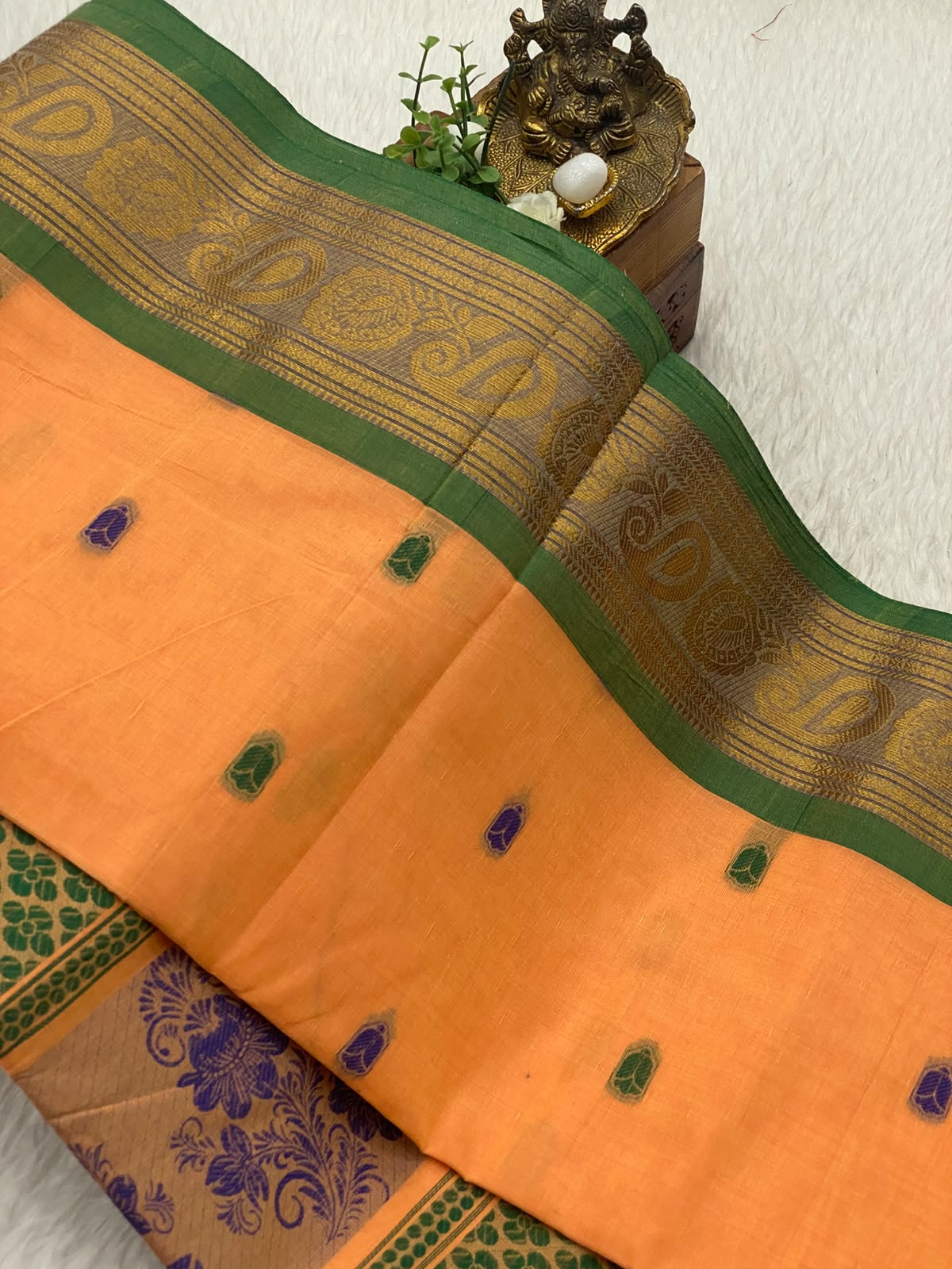 Kanchi Cotton Saree