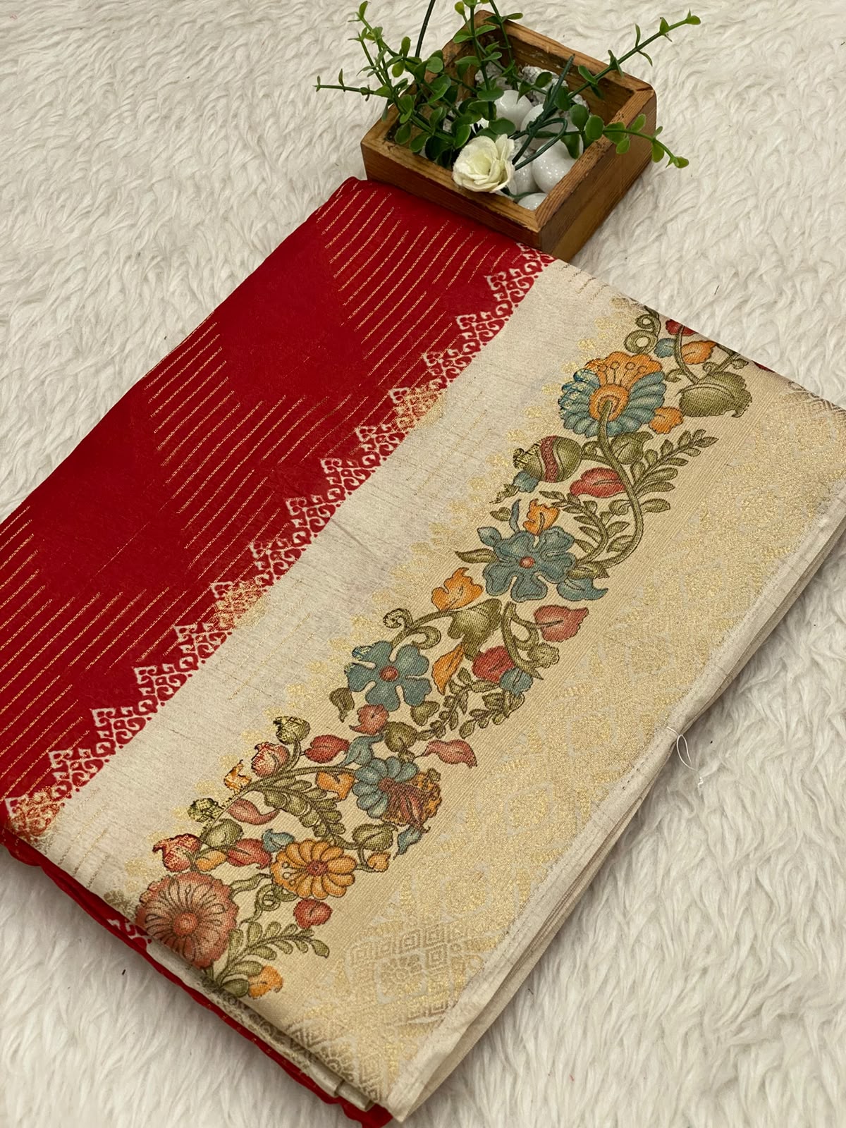 Bandhini Semi Dola Sarees